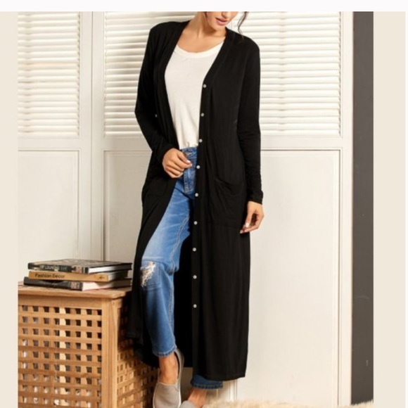 select long cardigans